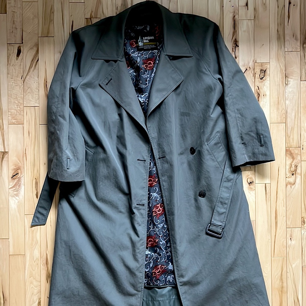 London Fog trench coat